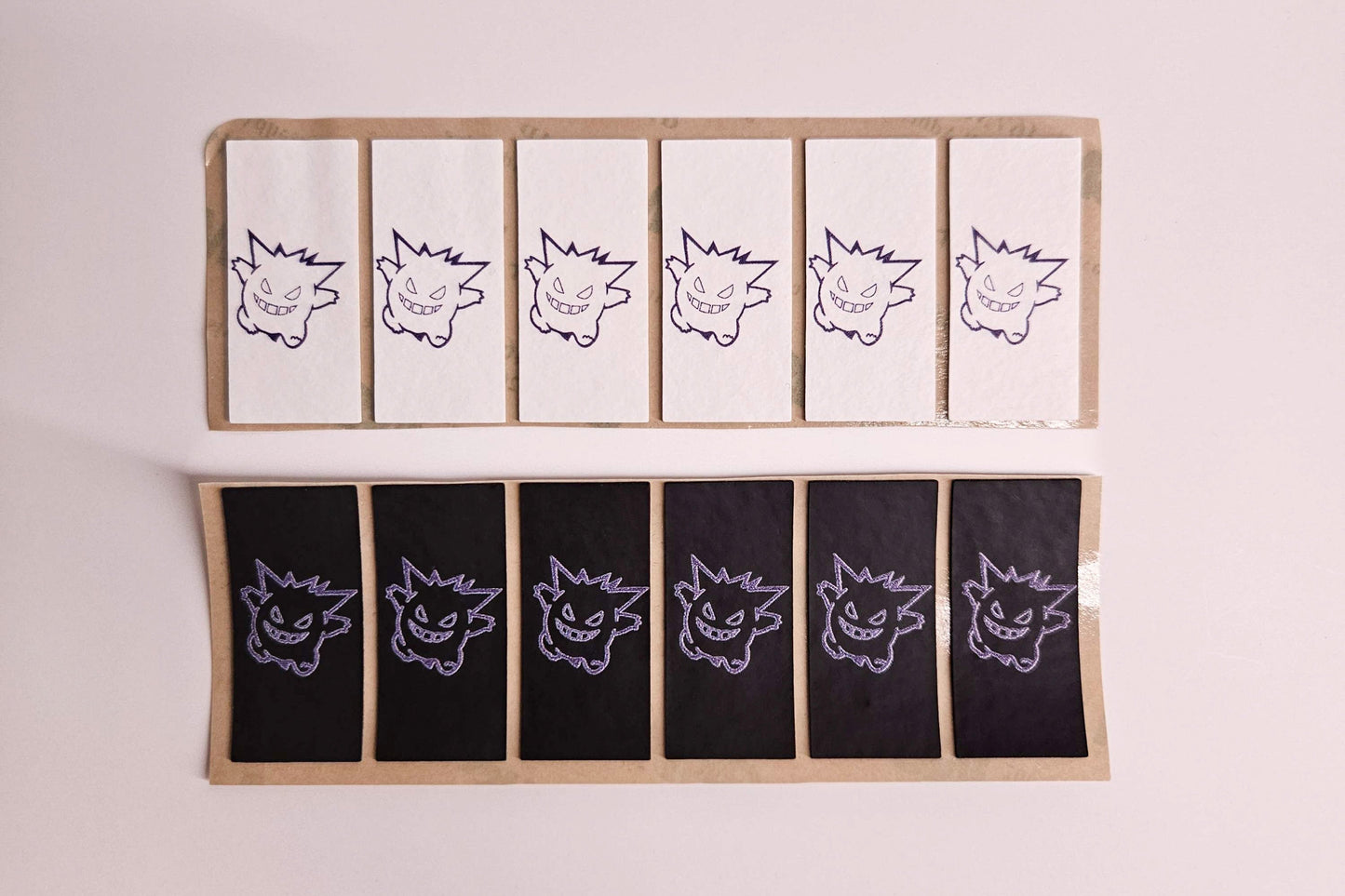 Limited Gengar Black and White Mouse Grips