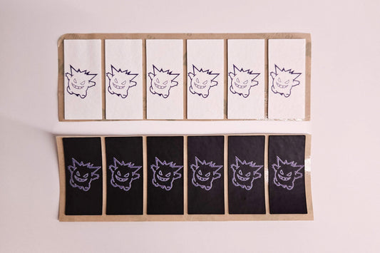Limited Gengar Black and White Mouse Grips